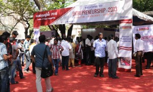A Section of people in the Exhibition - Entrepreneruship 2013