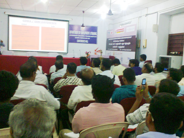 A Session of Delegates attending Seminar