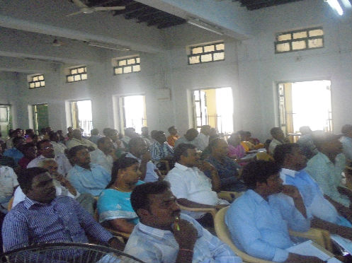 Session of Audience in seminar