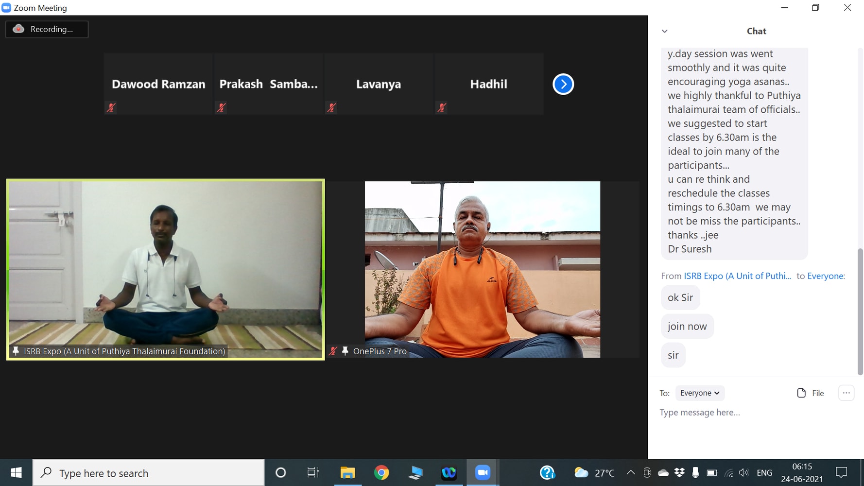 Webinar on Yoga Online Training Camp ( June 23-26,2021) (12)